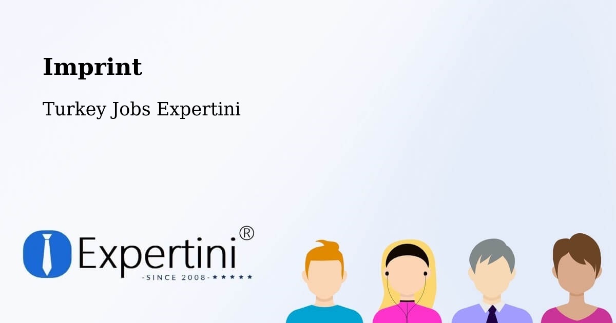 Imprint – Van - Turkey Jobs Expertini