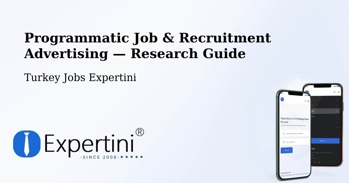 Programmatic Job & Recruitment Advertising — Research Guide – Van